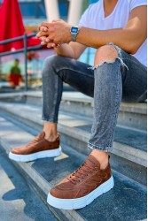 Erkek Sneaker - Taba - 105