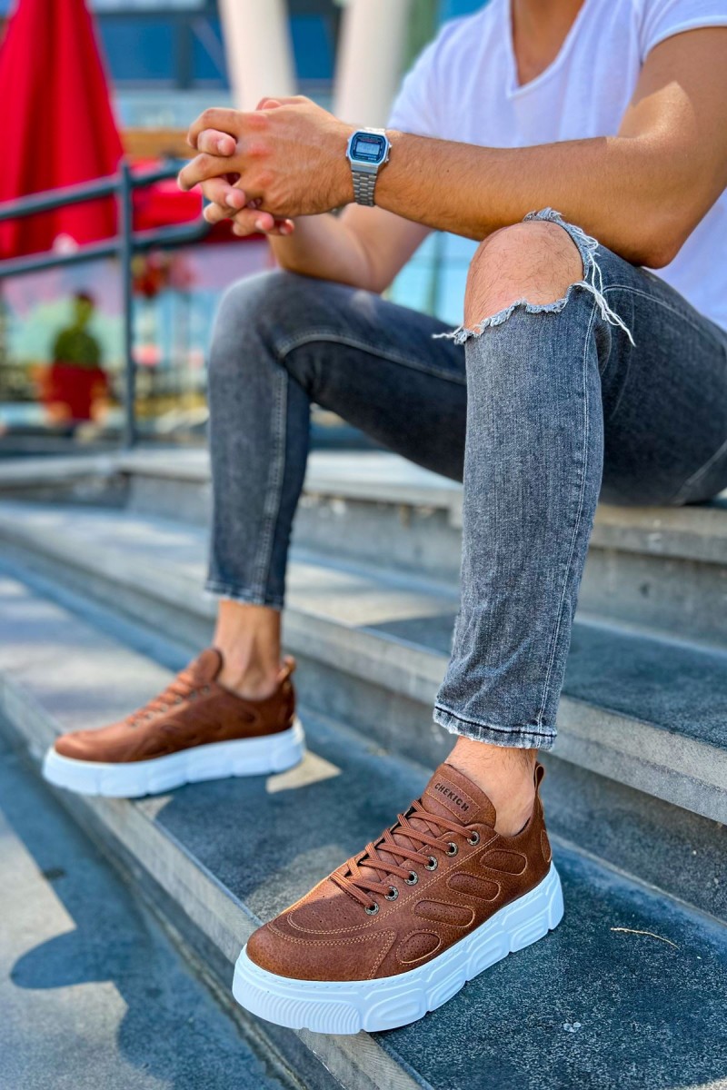 Erkek Sneaker - Taba - 105