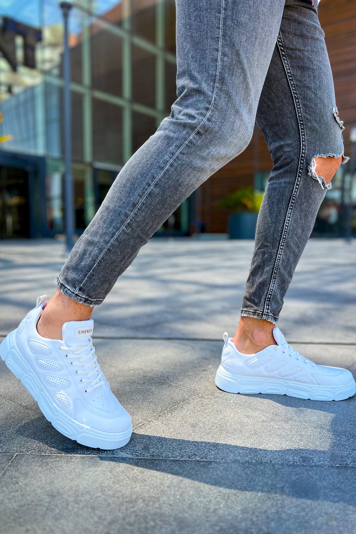 Erkek Sneaker - Beyaz - 105