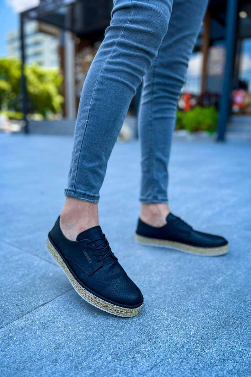 Erkek Sneaker - Siyah Beyaz - 117