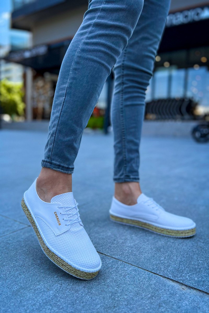 Erkek Sneaker - Beyaz - 117