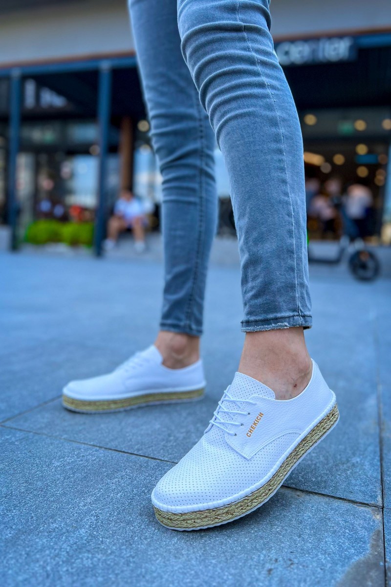Erkek Sneaker - Beyaz - 117