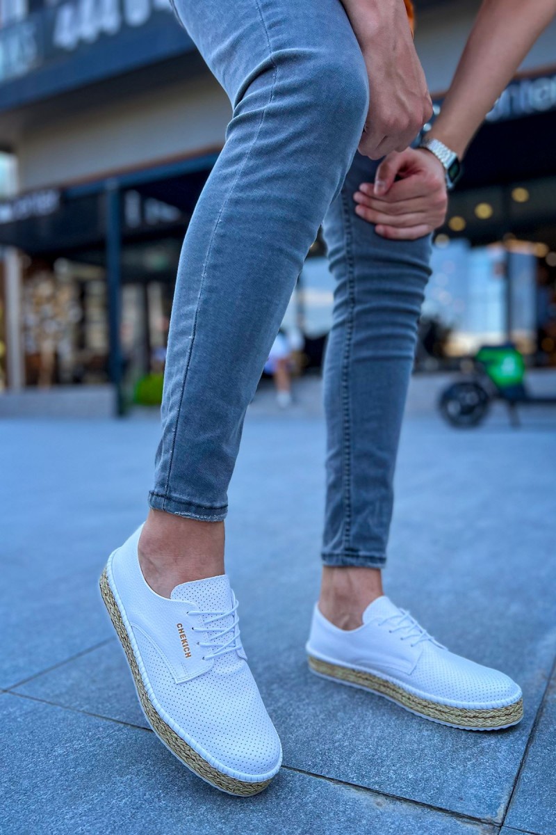 Erkek Sneaker - Beyaz - 117