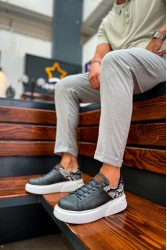 Erkek Sneaker - Antrasit - 145