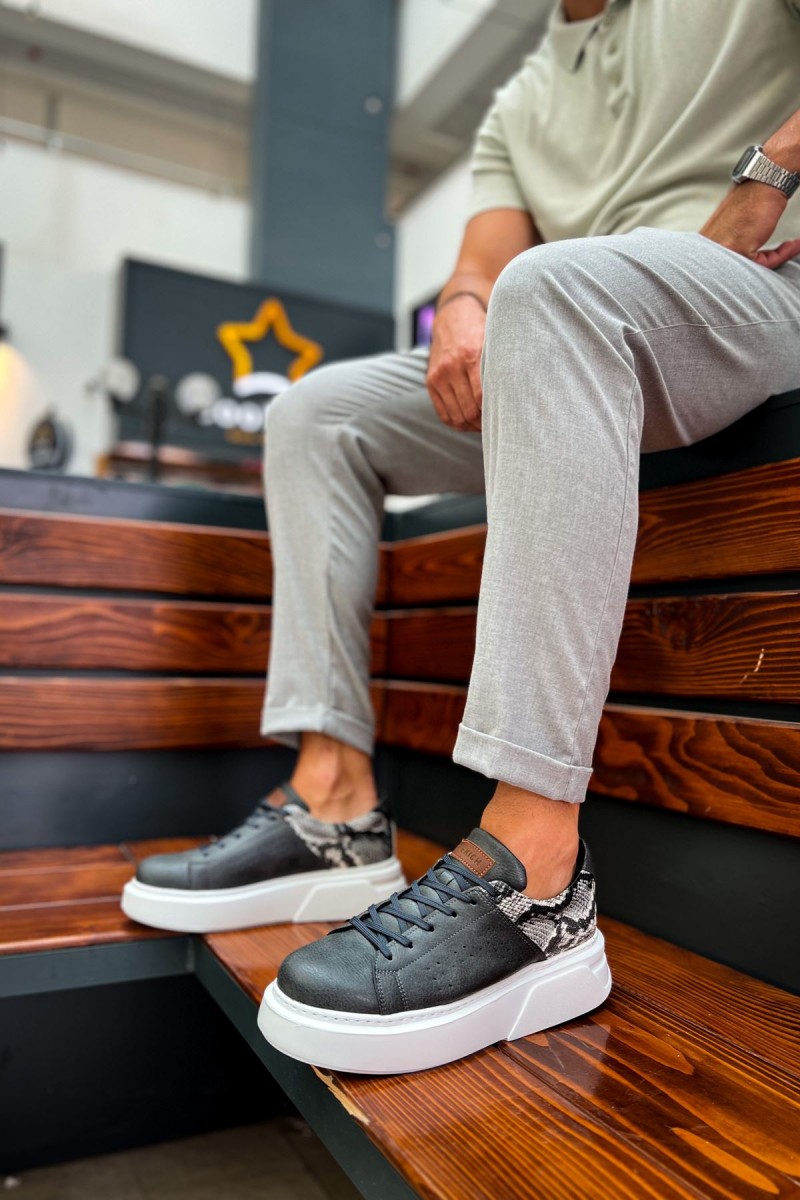 Erkek Sneaker - Antrasit - 145