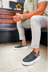 Erkek Sneaker - Antrasit - 145