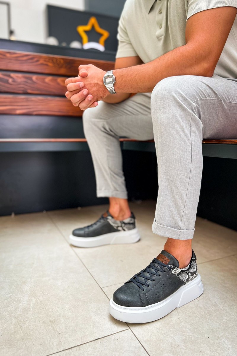 Erkek Sneaker - Antrasit - 145