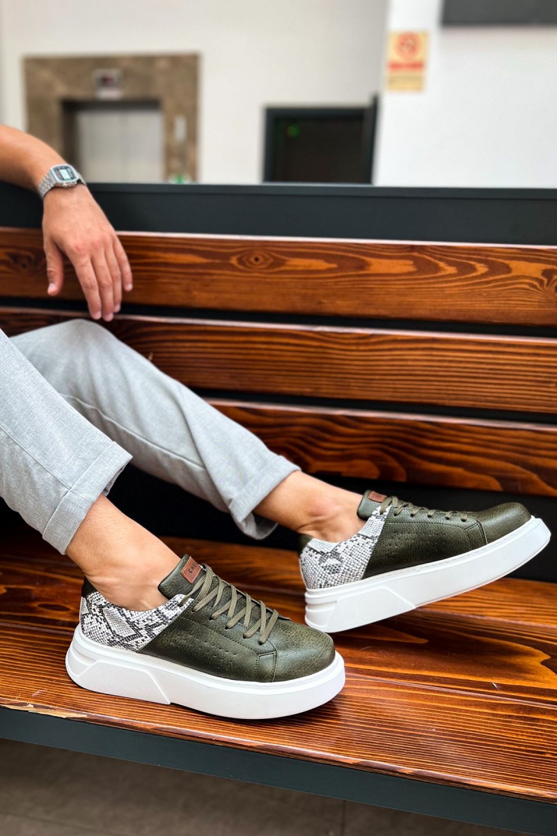 Mens Sneakers - Khaki - 145