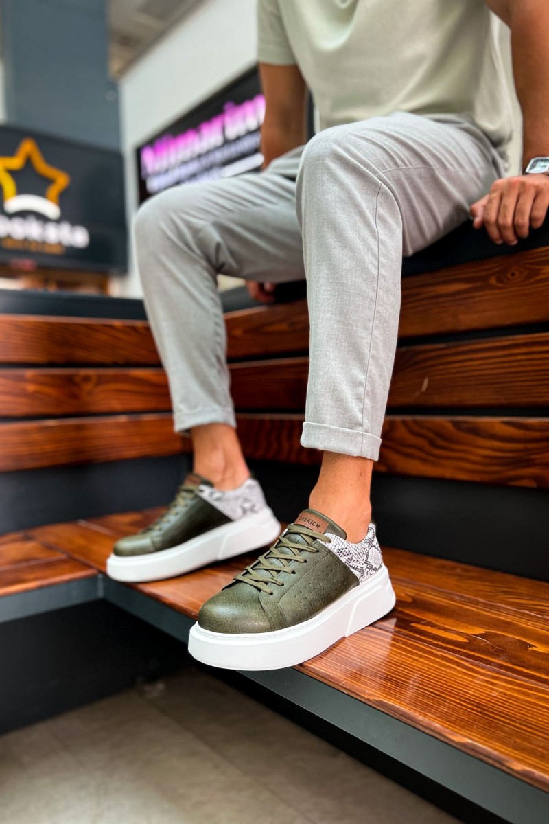 Mens Sneakers - Khaki - 145