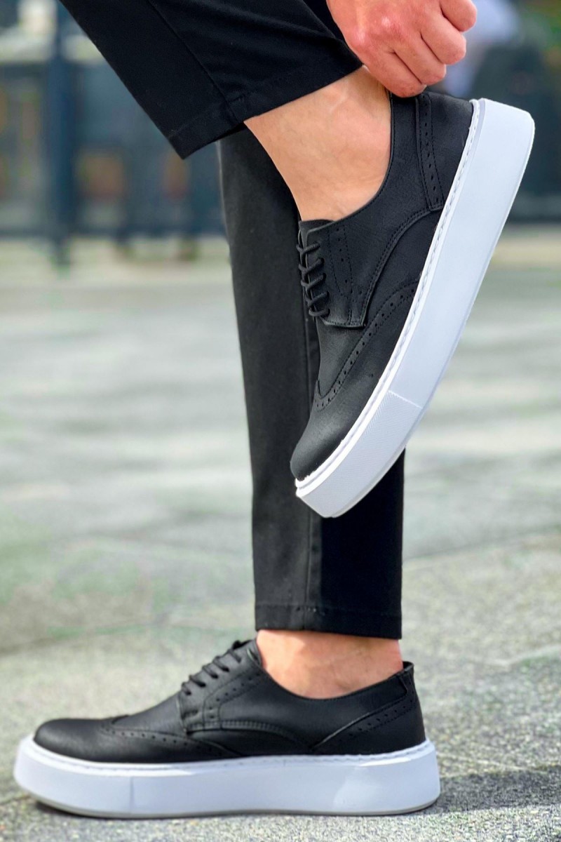 Erkek Sneaker - Siyah Beyaz - 149