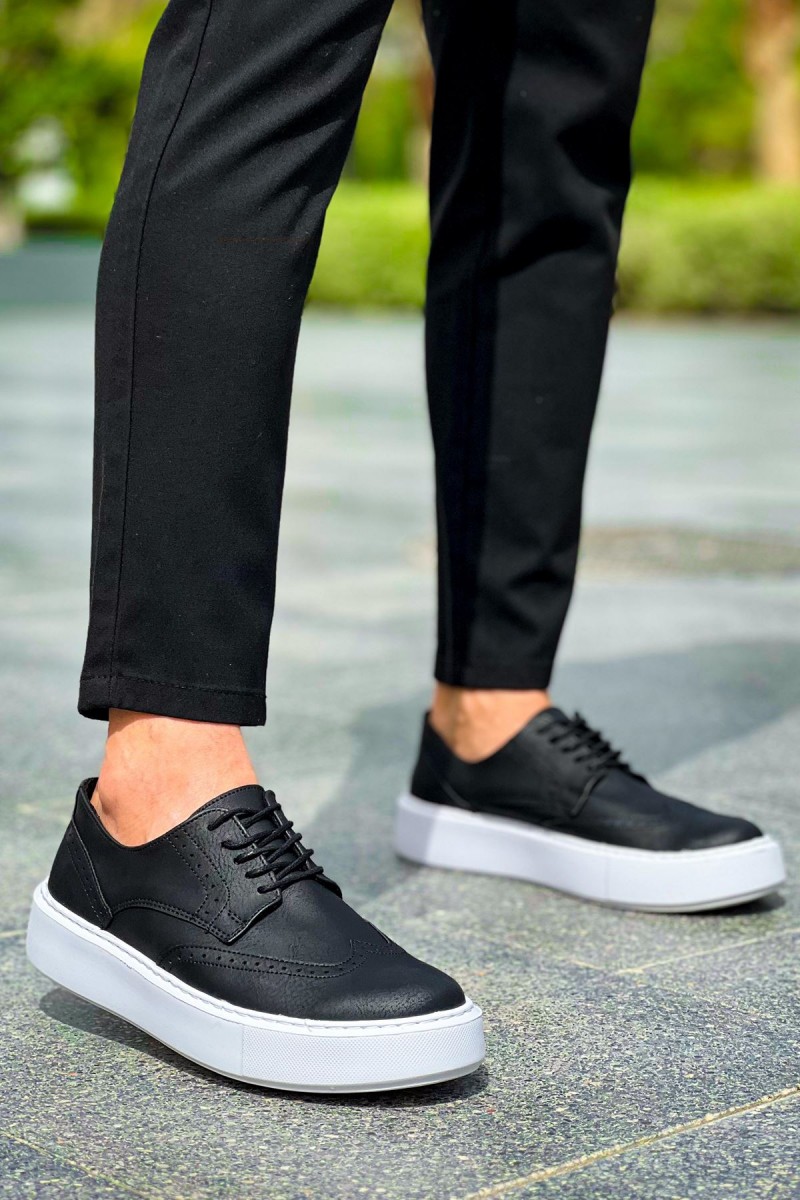 Erkek Sneaker - Siyah Beyaz - 149