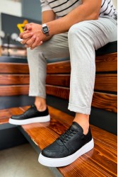 Erkek Sneaker - Siyah Beyaz - 153