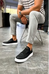 Erkek Sneaker - Siyah Beyaz - 153