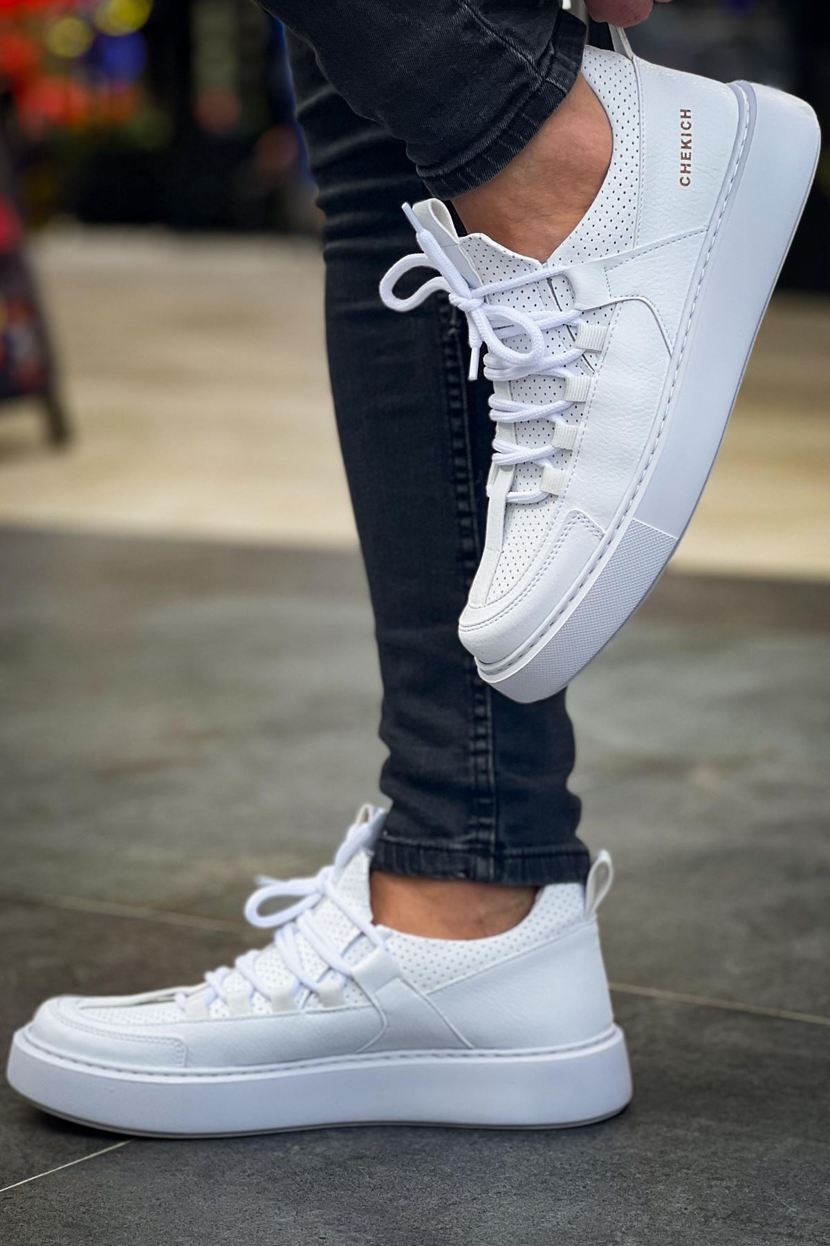 Erkek Sneaker - Beyaz - 159