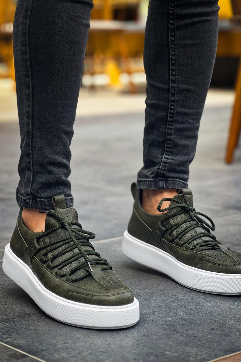 Erkek Sneaker - Haki - 159