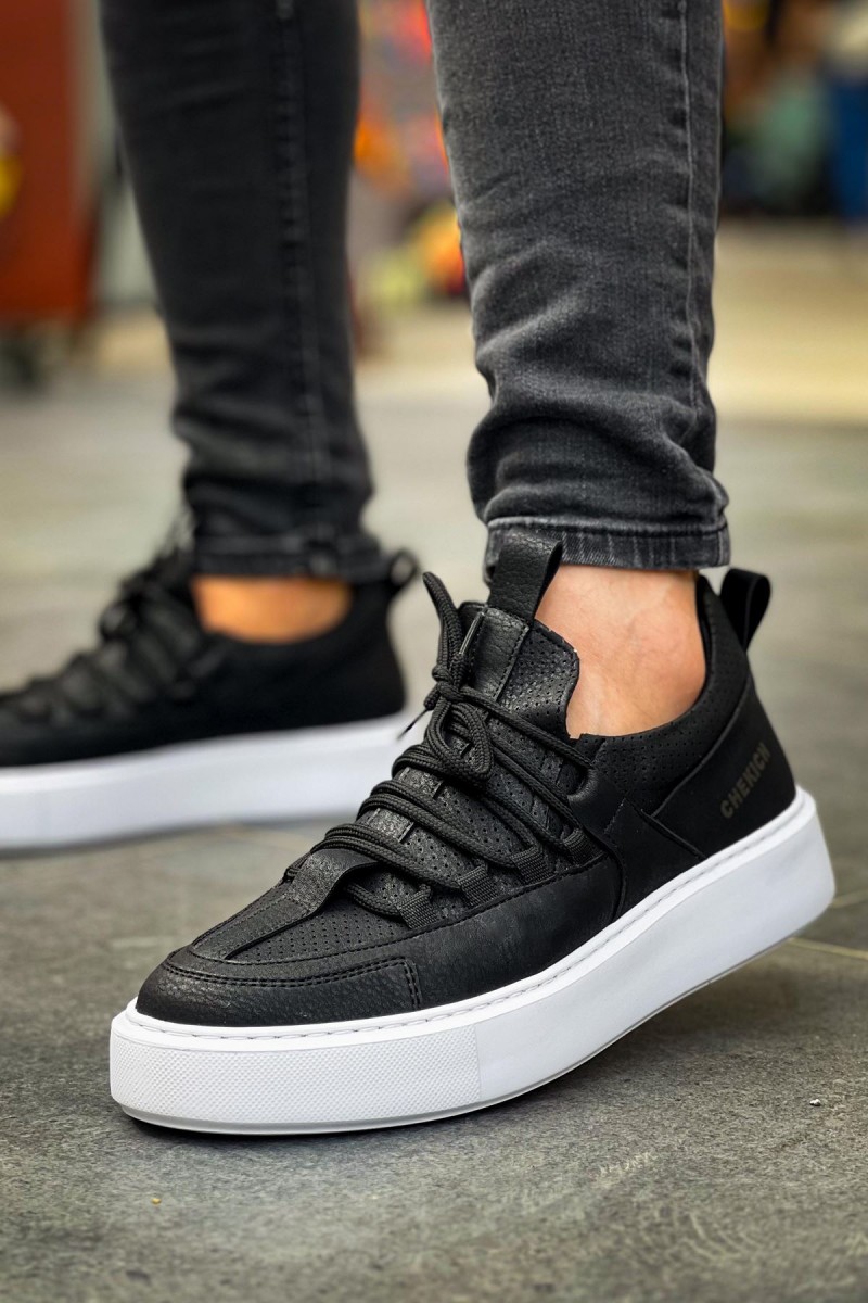 Erkek Sneaker - Siyah Beyaz - 159