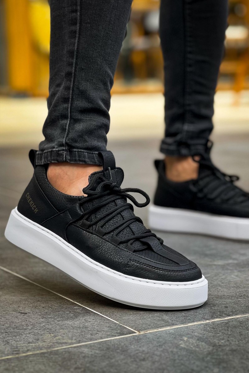 Erkek Sneaker - Siyah Beyaz - 159
