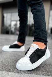 Erkek Sneaker - Beyaz Siyah - 169