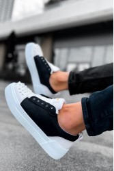 Erkek Sneaker - Beyaz Siyah - 169