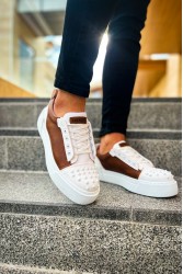 Erkek Sneaker - Taba Beyaz - 169