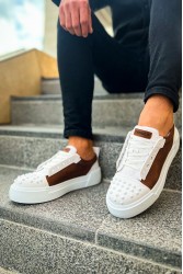 Erkek Sneaker - Taba Beyaz - 169