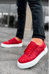 Erkek Sneaker - Kırmızı - 169