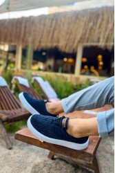 Erkek Sneaker - Siyah Beyaz - 173