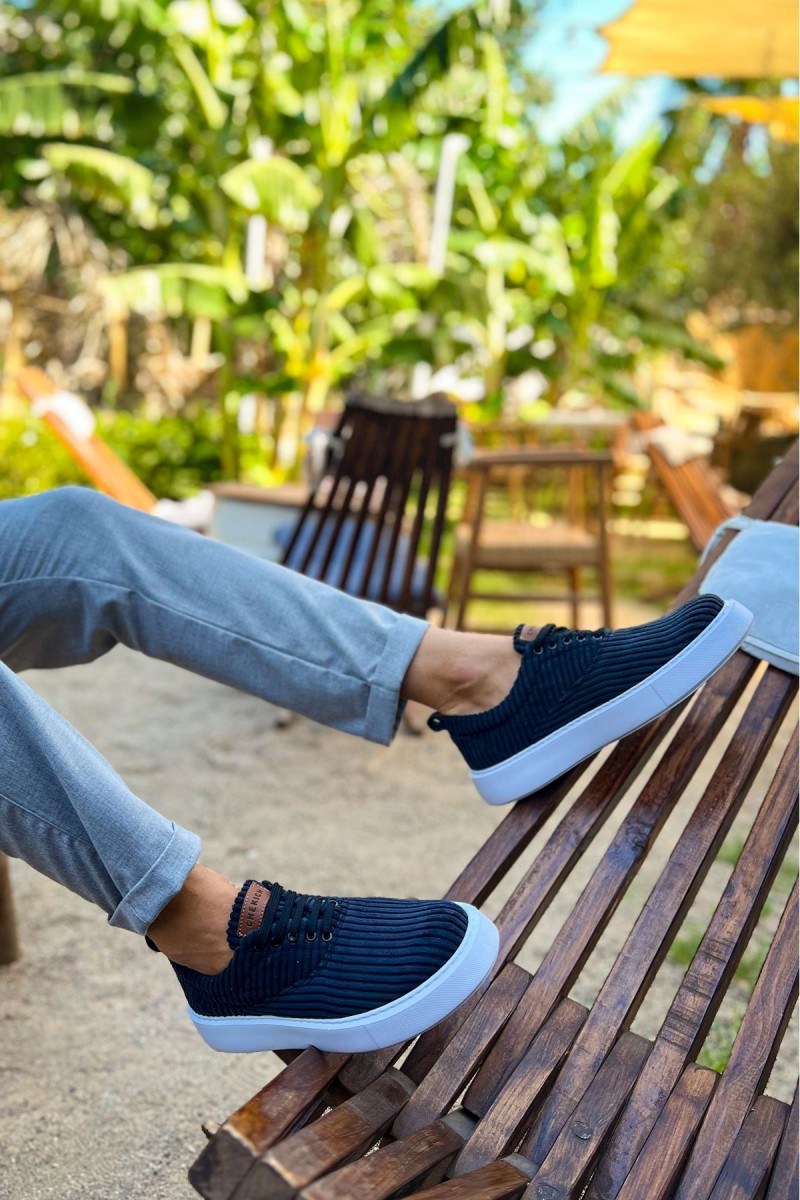 Erkek Sneaker - Siyah Beyaz - 173