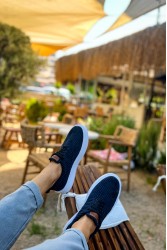 Erkek Sneaker - Siyah Beyaz - 173