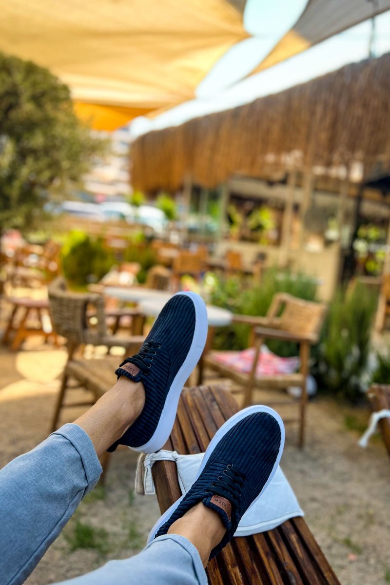 Erkek Sneaker - Siyah Beyaz - 173