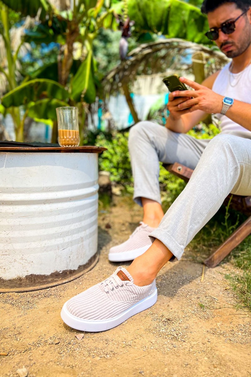 Erkek Sneaker - Gri - 173