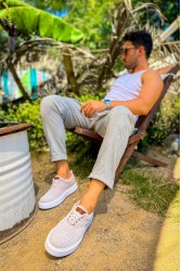 Erkek Sneaker - Gri - 173