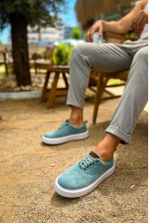 Erkek Sneaker - Yeşil - 173