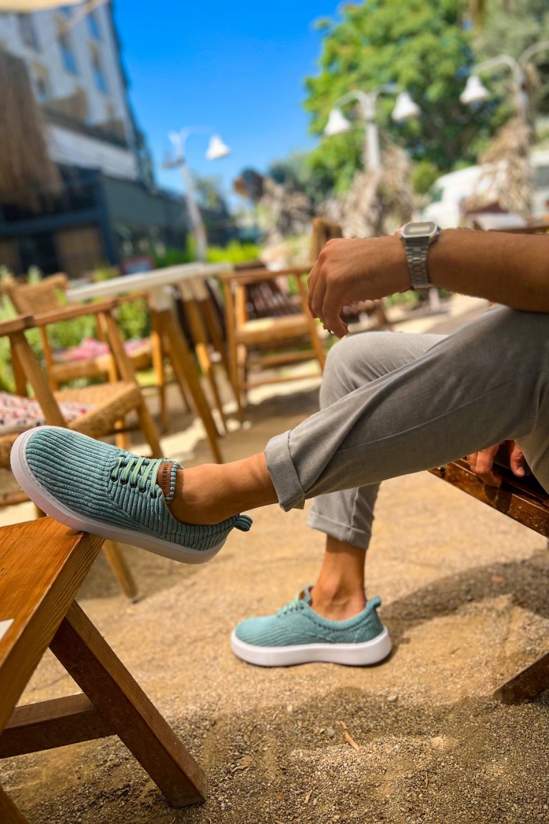 Erkek Sneaker - Yeşil - 173