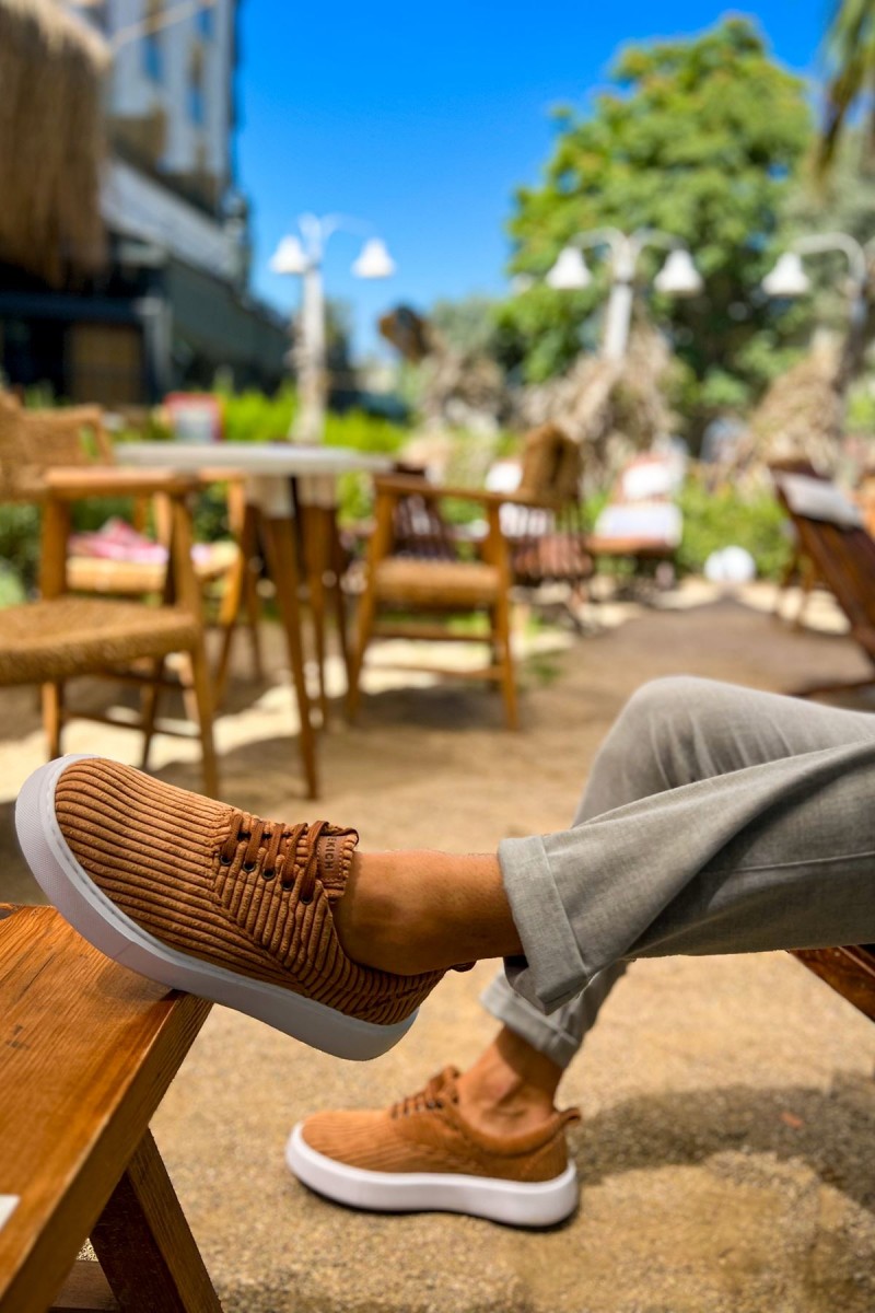 Erkek Sneaker - Taba - 173