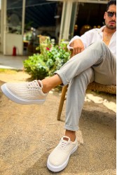 Erkek Sneaker - Beyaz - 173