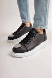 Erkek Sneaker - Siyah Beyaz - 175