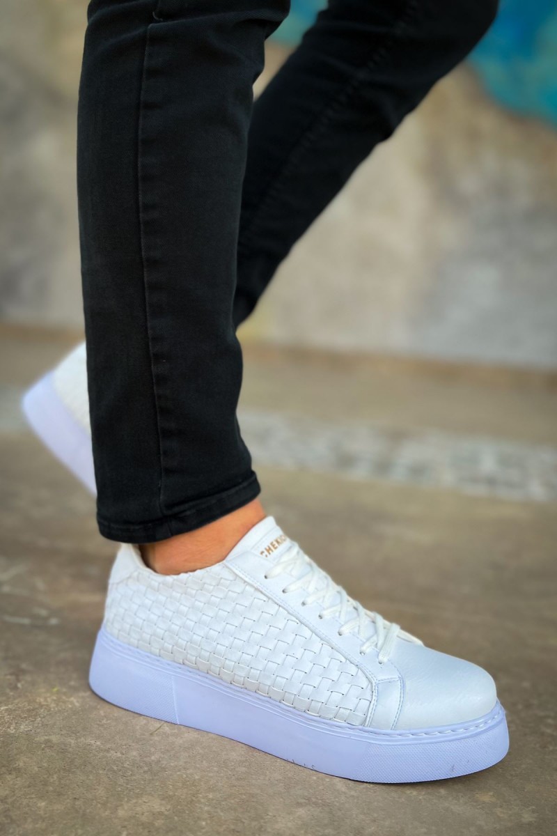 Mens Sneakers - White - 203