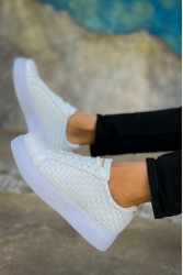 Mens Sneakers - White - 203