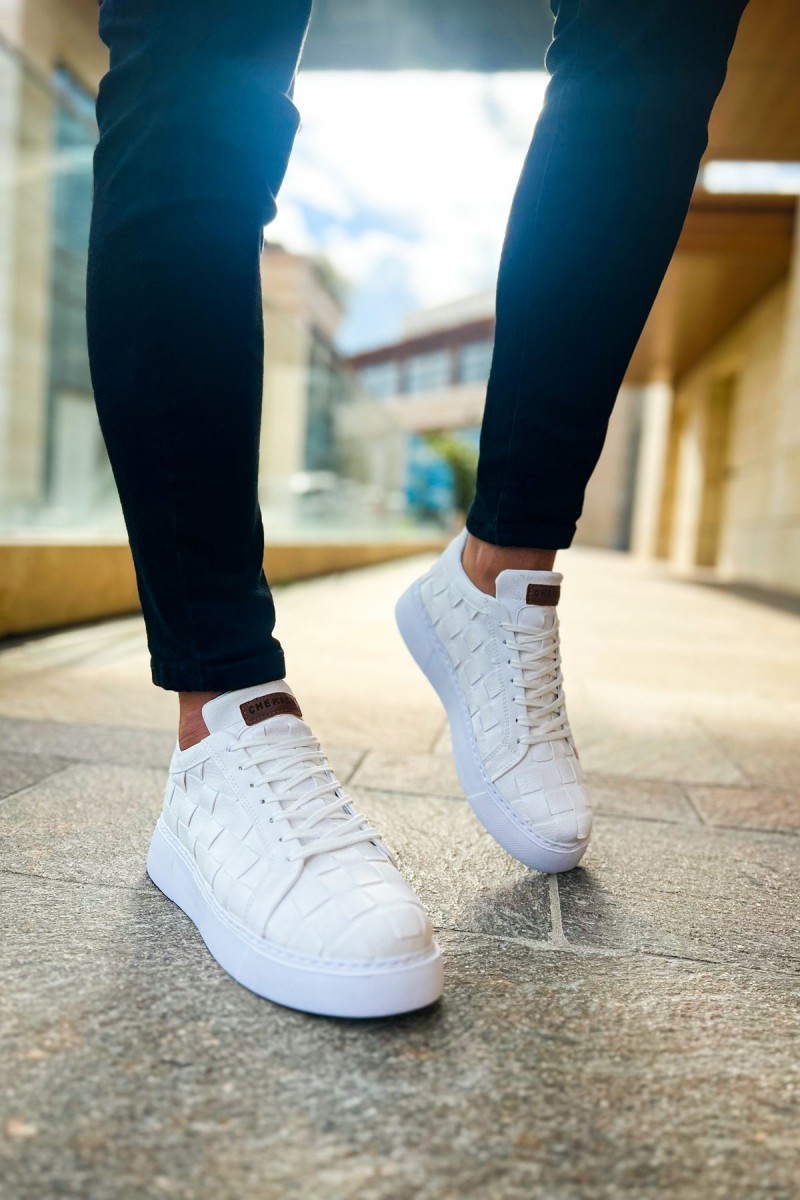 Mens Sneakers - White - 209