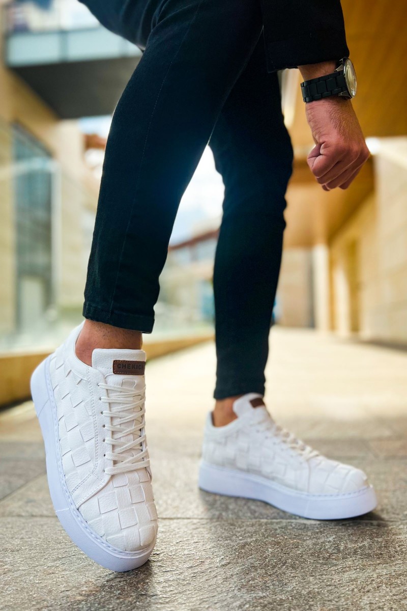 Mens Sneakers - White - 209