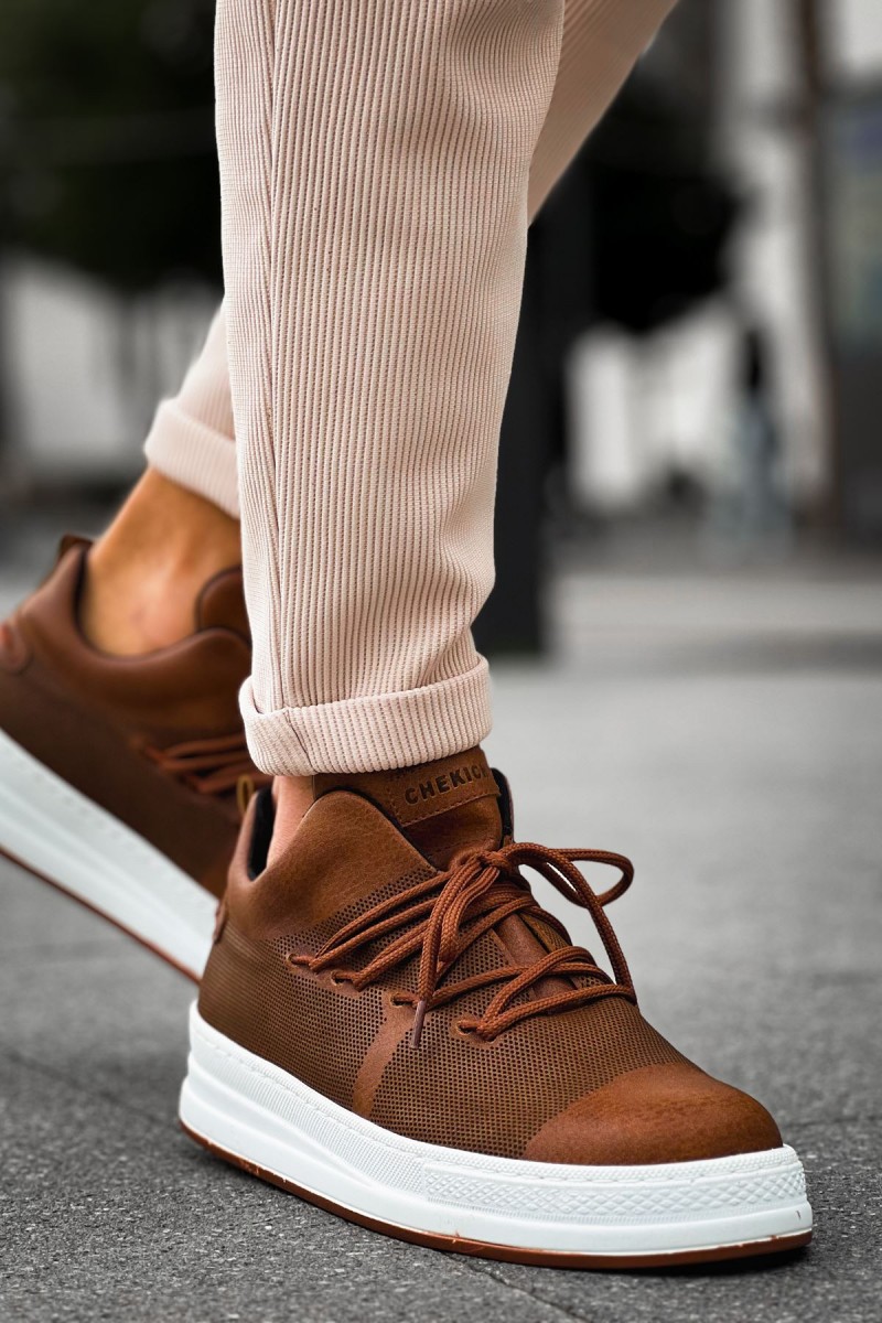 Erkek Sneaker - Taba - 219