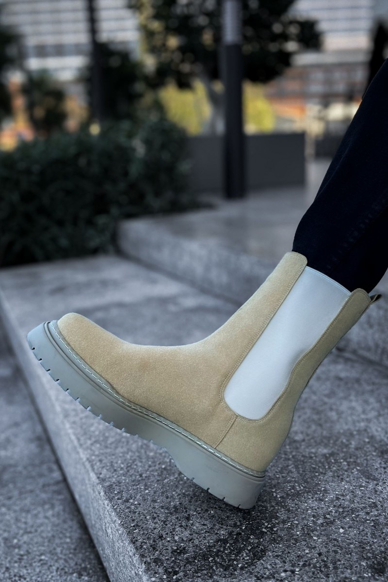 Erkek Bot - Bej - 223