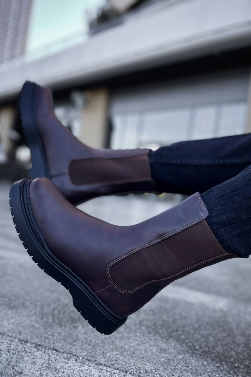 Erkek Bot - Kahverengi - 223