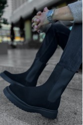 Erkek Alaska Bot - Siyah Süet - 223