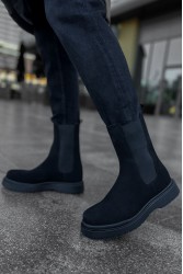 Erkek Alaska Bot - Siyah Süet - 223