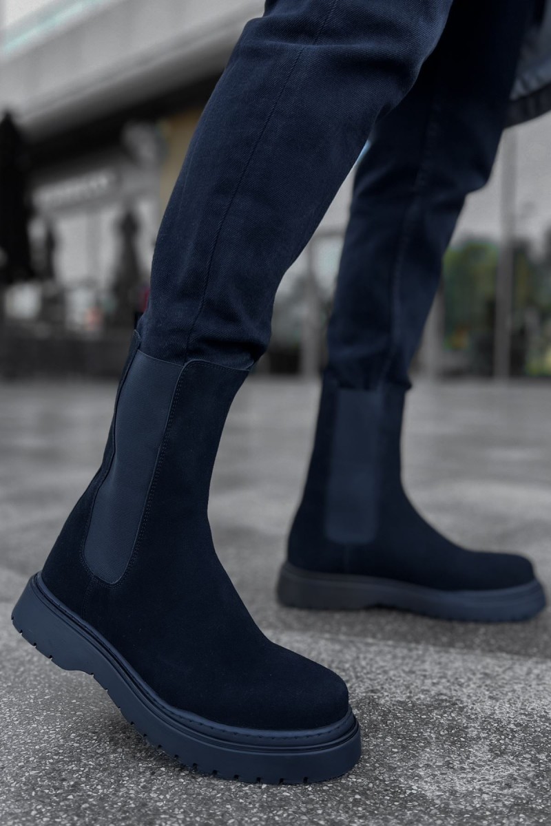 Erkek Alaska Bot - Siyah Süet - 223