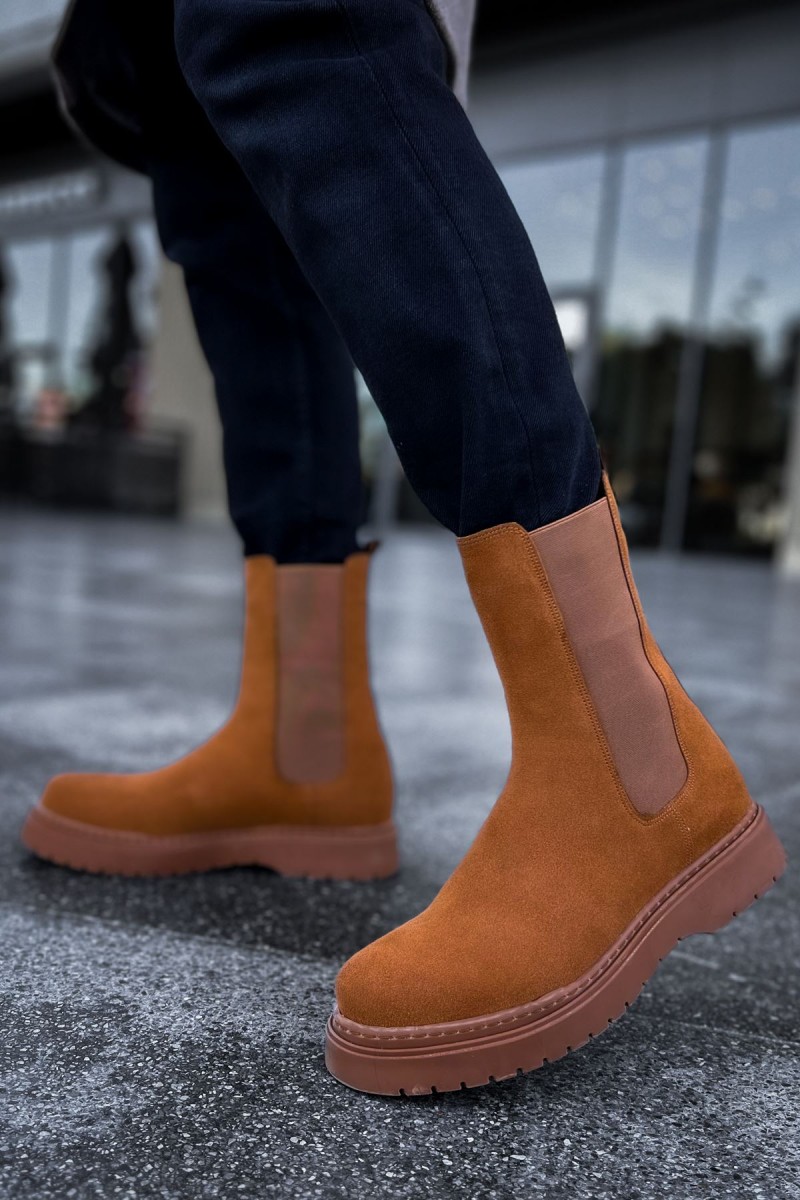 Erkek Bot - Taba Süet - 223