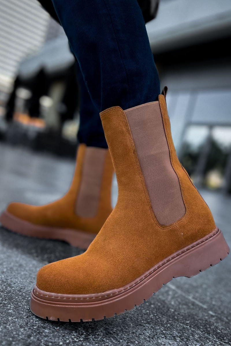 Erkek Bot - Taba Süet - 223