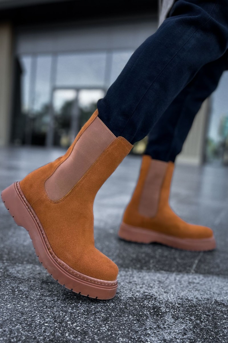 Erkek Bot - Taba Süet - 223